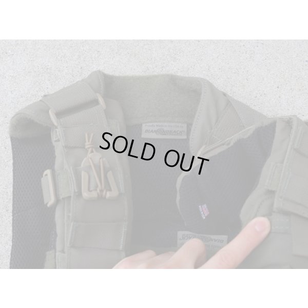 画像3: ダイヤモンドバックMTACボディアーマーRG MEDIUM寸 新品