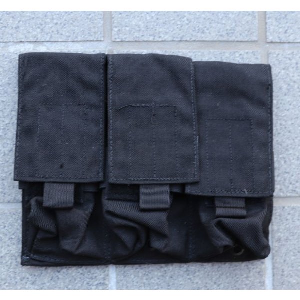 画像1: LBT-9010Cトリプルマガジンポーチ黒 新品
