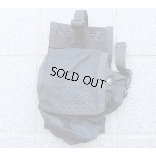 画像1: 米軍放出LBT-6061Aラジオポーチ黒 旧仕様 新品