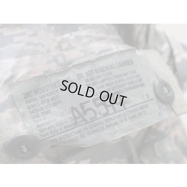 画像4: 米軍 米空軍レインパーカー デジタルタイガー迷彩(ABU迷彩)SMALL