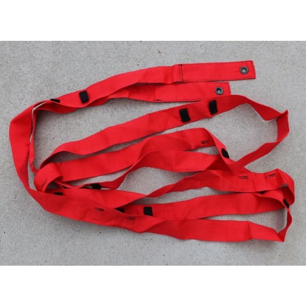 画像1: 米軍放出LBT-2750H EODマーキングストラップ赤 新品