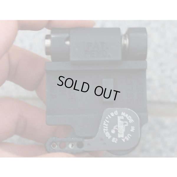 画像6: 米法執行機関放出ラルーLT755-30Tエイムポイント3X用マウント黒