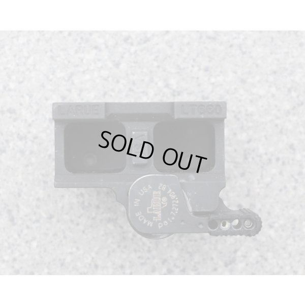 画像5: 米法執行機関放出ラルーLT660エイムポイントT-1・T-2用マウント黒