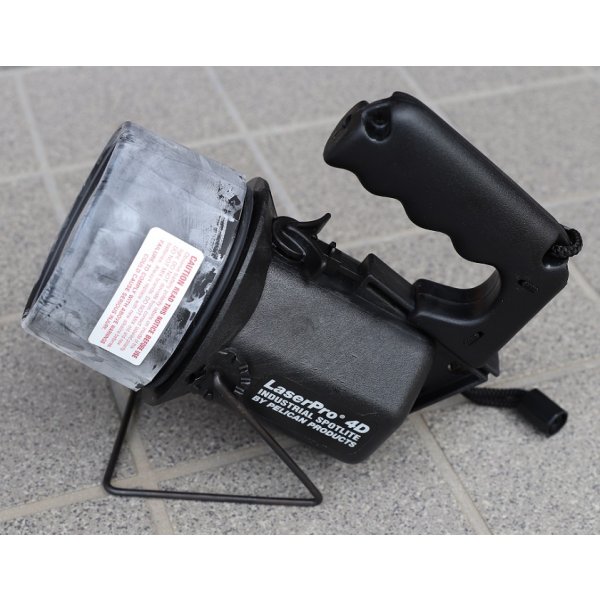 画像1: ペリカン6000レーザープロ スキューバダイビング用フラッシュライト黒 新品