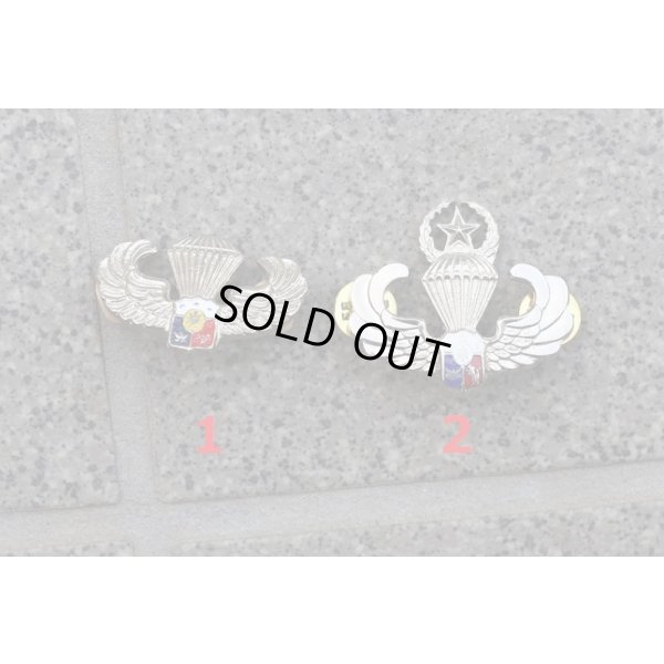 画像1: フィリピン軍 金属製降下章各種 新品