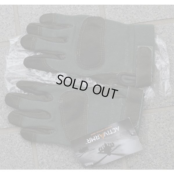 画像1: 米軍放出アンセルACTIVARMRコンバットグローブ グリーンMEDIUM新品