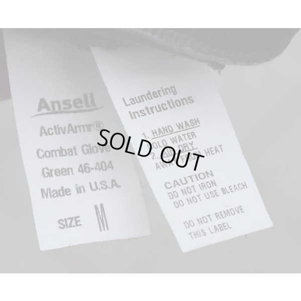 画像3: 米軍放出アンセルACTIVARMRコンバットグローブ グリーンMEDIUM新品