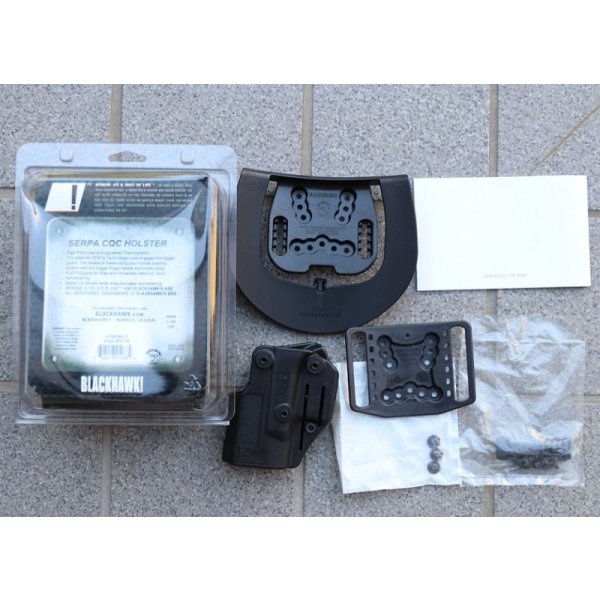 画像3: ブラックホークSERPA CQCヒップホルスター黒グロック26・グロック27・グロック33用 新品