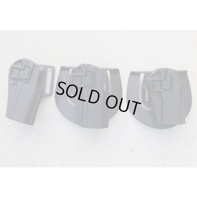 画像1: 米法執行機関放出ブラックホークSERPA CQCホルスター黒コルト1911コマンダー用