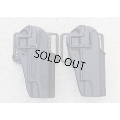 画像1: 米法執行機関放出ブラックホークSERPA CQCホルスター黒コルト1911用