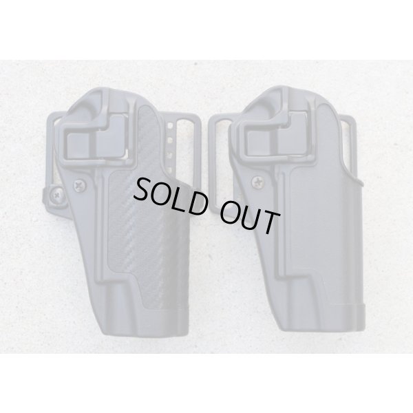 画像1: 米法執行機関放出ブラックホークSERPA CQCホルスター黒コルト1911用