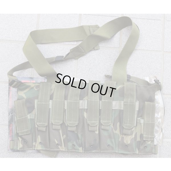 画像1: 米軍放出ブラックホークSMGチェストリグ ウッドランド迷彩 旧タグロット新品