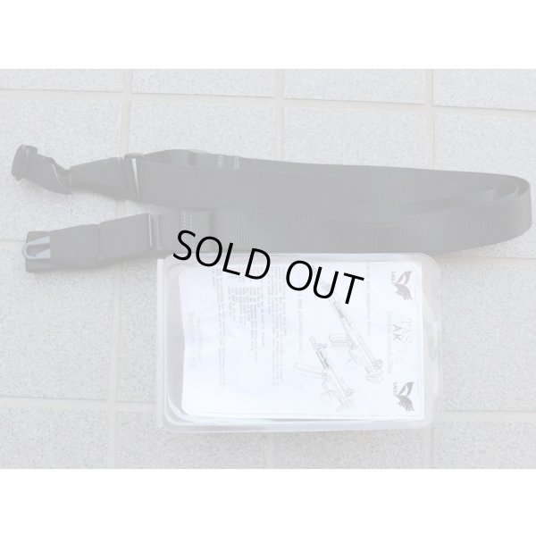 画像1:  イーグルTAS-AK AK用タクティカルアサルトスリング幅広タイプ黒 新品