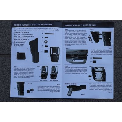 画像4: タクティカルソリューションズPAC-LITEヒップホルスター スタームルガーMKシリーズ用 新品
