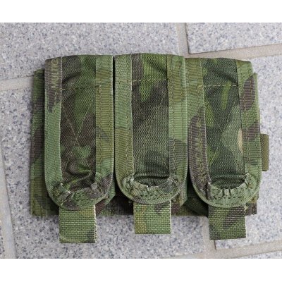 画像1: 受注生産◆当店オリジナル品パラクレイト型トリプルフラッシュバンポーチ新品