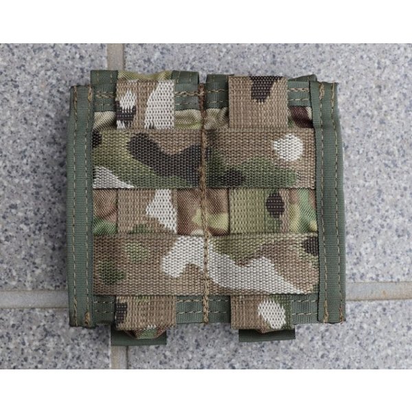 画像2: 1点在庫有◆当店オリジナル品パラクレイト型ダブルフラッシュバンポーチ新品