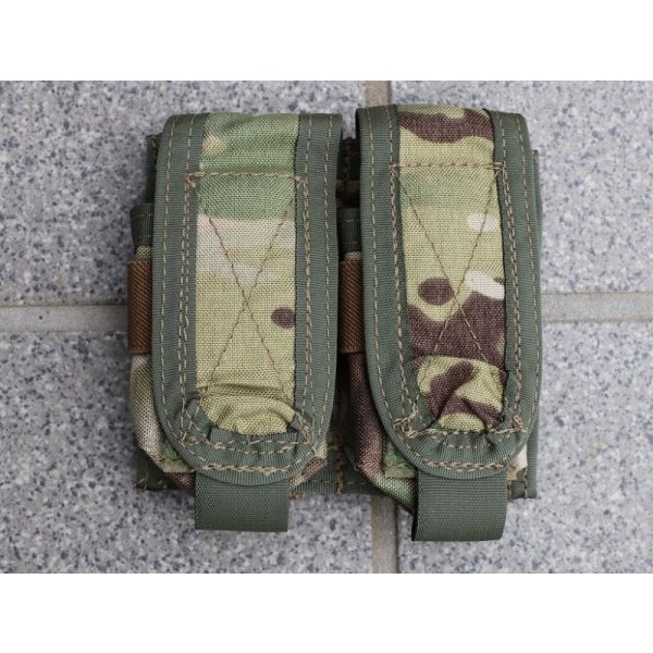 画像1: 1点在庫有◆当店オリジナル品パラクレイト型ダブルフラッシュバンポーチ新品