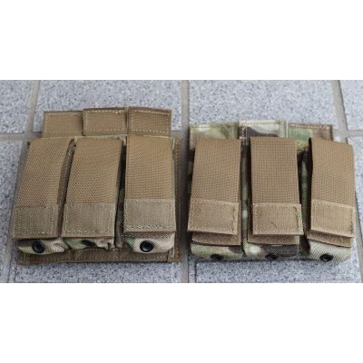 画像4: ダイヤモンドバック トリプルピストルマガジンポーチMULTICAM迷彩 新品