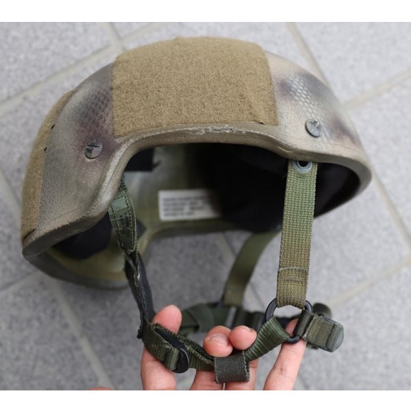 画像3: 米軍ジェンテックスTBH-II SC(MICH-2001タイプ)ヘルメットMEDIUM改造品