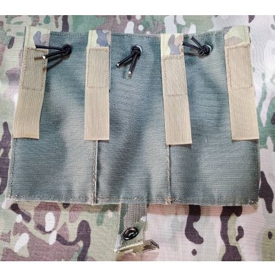 画像3: 受注生産◆当店オリジナル品CRYE AVS用パラクレイト型ベルクロ付きトリプルマガジンポーチフラップ新品