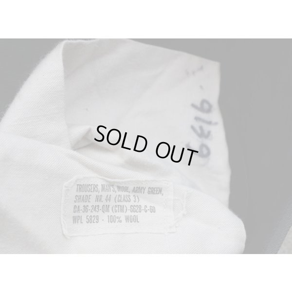 画像3: 米軍 米陸軍AG-44兵・下士官用制服パンツ初期型