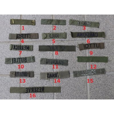 画像2: 米軍 米陸軍サブデュード ネームテープ各種