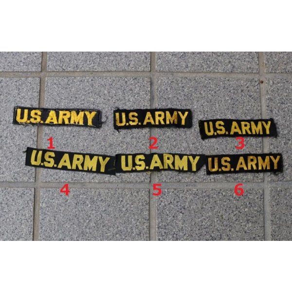 画像1: 米軍 米陸軍フルカラー U.S. ARMYテープ各種