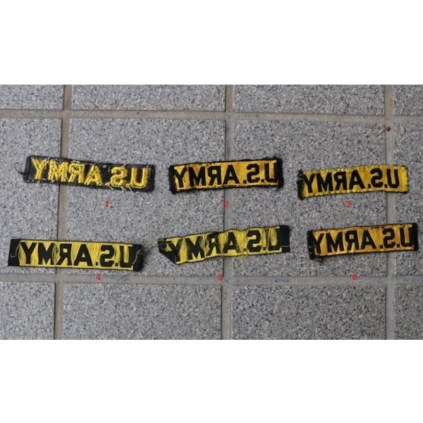 画像2: 米軍 米陸軍フルカラー U.S. ARMYテープ各種