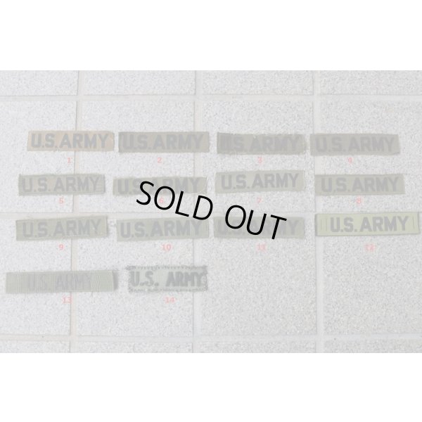 画像1: 米軍 米陸軍サブデュード U.S. ARMYテープ各種