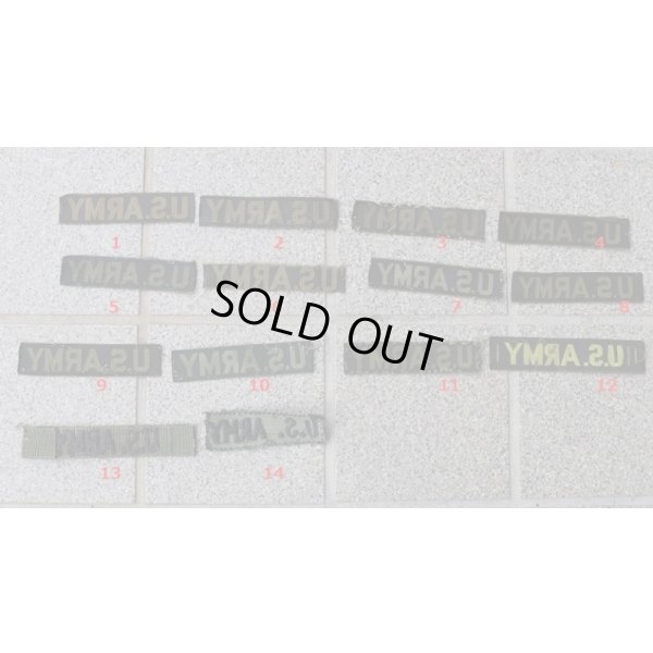 画像2: 米軍 米陸軍サブデュード U.S. ARMYテープ各種