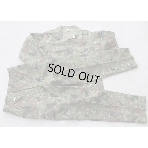 画像1: メーカー不明ノーアイロン2型戦闘服上下セット陸上自衛隊迷彩6A