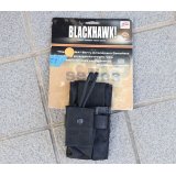 ブラックホークSTRIKEスモールラジオ・GPSポーチ黒 新品(アメリカ製)