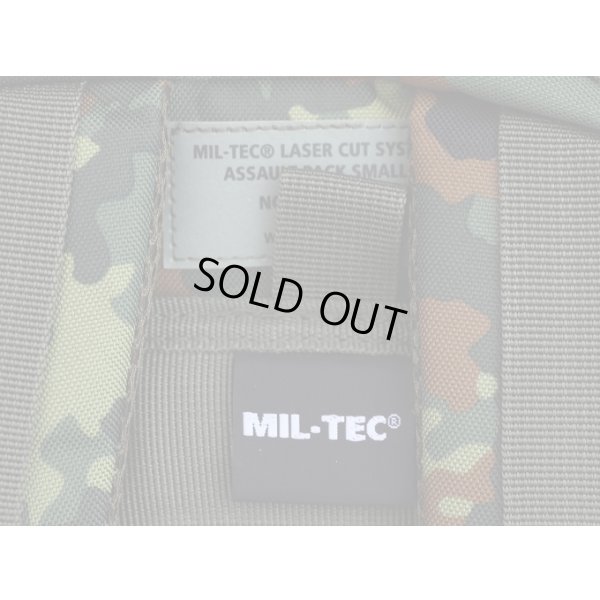 画像4: MIL-TEC USアサルトパック レーザーカット仕様ドイツ連邦軍フレクター迷彩(フレック迷彩)新品