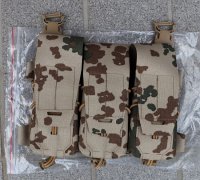 Templars Gear製M4マガジン用プラカード ドイツ連邦軍デザートフレクター迷彩(ヴィステン迷彩)新品