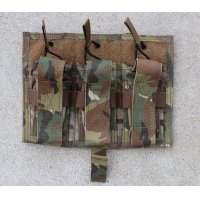 受注生産◆当店オリジナル品CRYE AVS用パラクレイト型トリプル9mm+M4マガジンポーチフラップ新品