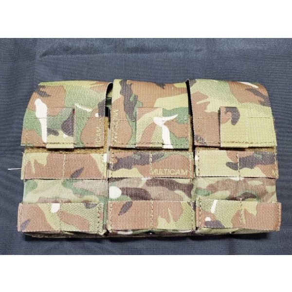 画像1: 受注生産◆当店オリジナル品ローカルメイド品型SR-25トリプルマガジンポーチ新品