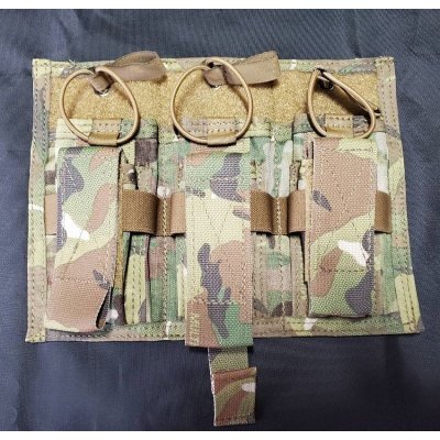 画像3: 受注生産◆当店オリジナル品CRYE AVS用パラクレイト型トリプル9mm+M4マガジンポーチフラップ新品