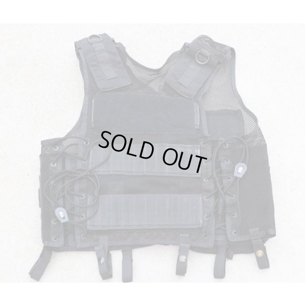 画像2: 米法執行機関放出イーグルLE仕様TAC-V1-NUタクティカルベスト最初期型 黒 旧タグロット