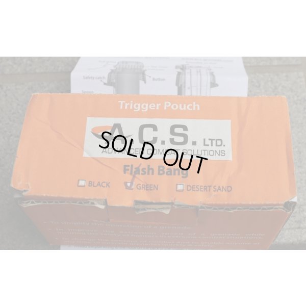 画像5: 米軍放出ACSフラッシュバンポーチ グリーン新品