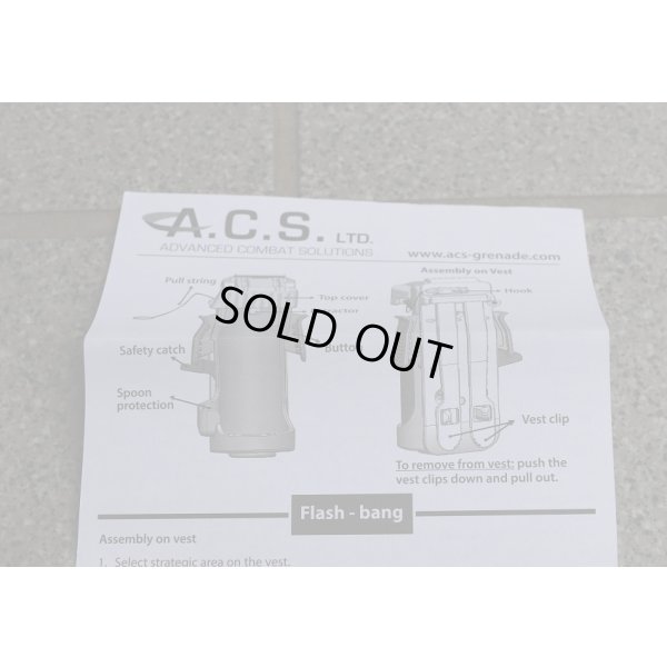 画像4: 米軍放出ACSフラッシュバンポーチ グリーン新品