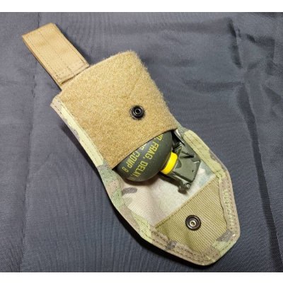 画像7: 受注生産◆当店オリジナル品ローカルメイド品型ベルトループ式ハンドグレネードポーチ新品
