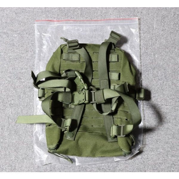 画像2: ブルドッグタクティカルギア製ミニMOLLEリュックサックOD新品