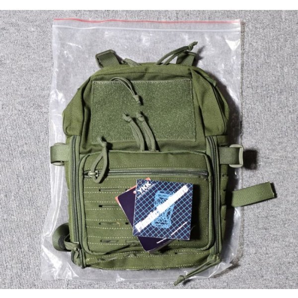 画像1: ブルドッグタクティカルギア製ミニMOLLEリュックサックOD新品