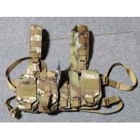 ブルドッグタクティカルギア製キネティックチェストリグMULTICAM迷彩 新品