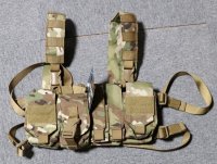 ブルドッグタクティカルギア製キネティックチェストリグMULTICAM迷彩 新品