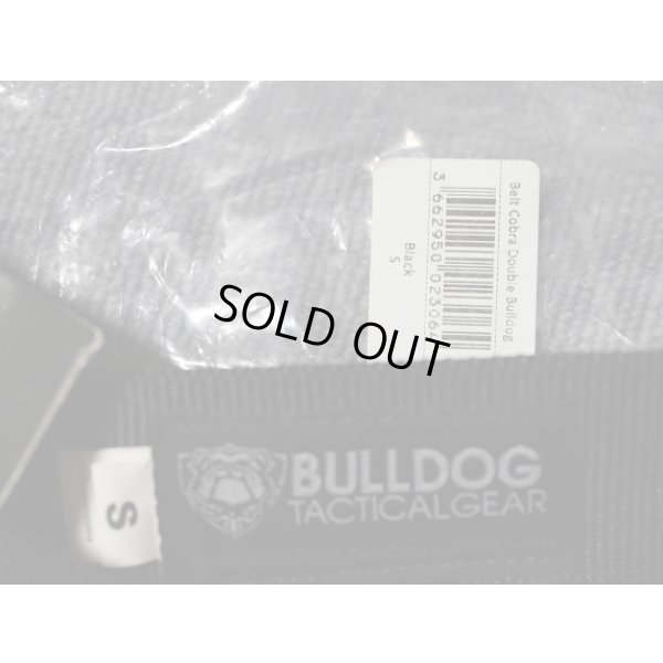 画像3: ブルドッグタクティカルギアコブラバックル仕様リガーベルト黒SMALL新品