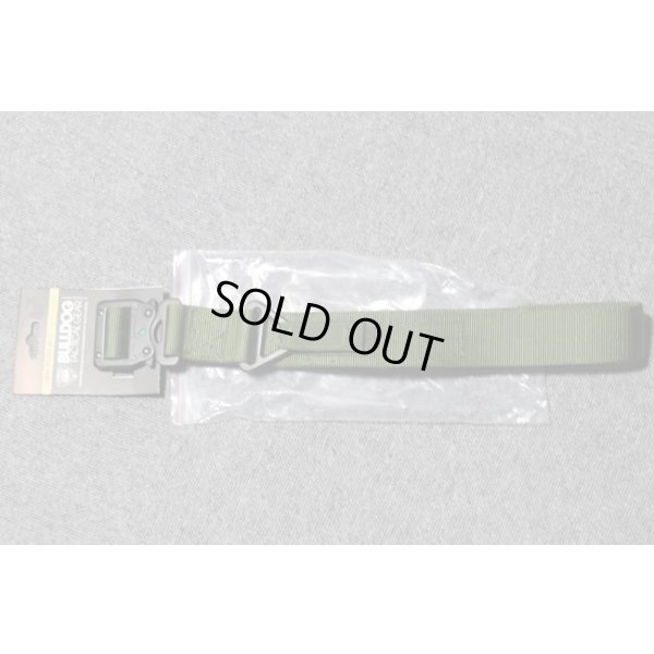 画像1: ブルドッグタクティカルギアコブラバックル仕様リガーベルトOD SMALL新品