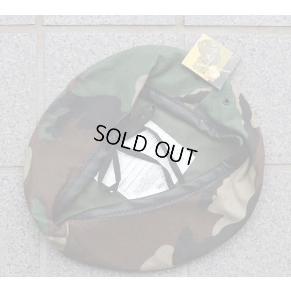 画像1: ロスコ米軍型ベレーウッドランド迷彩MEDIUM新品