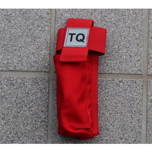 画像1: NARP止血帯ポーチ赤 新品