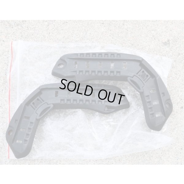 画像1: ベストプロテクション製MICHヘルメット用サイドレール黒 新品